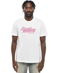 DIESEL - Graphic Logo T-Shirt - Lyst