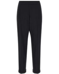 Alberto Biani - Tailored Flat Front Pants - Lyst