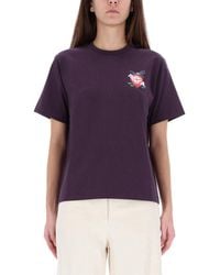 CASABLANCA - Graphic Crew Neck T-Shirt - Lyst