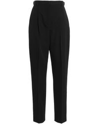 Tory Burch - Tapered Pleated Pant - Lyst