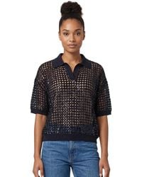 Brunello Cucinelli - Knitted Shirt Collar Polo - Lyst
