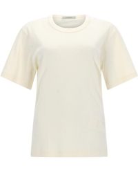 Lemaire - Solid Crew Neck T-Shirt - Lyst