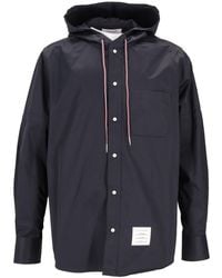 Thom Browne - Solid Hood Jacket - Lyst