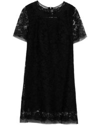 Ermanno Scervino - Lace Short-Sleeve Dress - Lyst