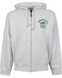 Carhartt - Printed Zip-Up Hoodie - Lyst