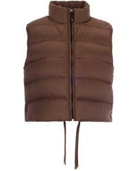 Max Mara - Quilted Mock Collar Jacket - Lyst