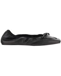ARMARIUM - Leather Ballet Flats - Lyst