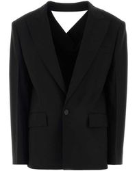 DSquared² - Solid Shawl Lapel Jacket - Lyst