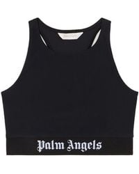 Palm Angels - Bandeau Logo Top - Lyst
