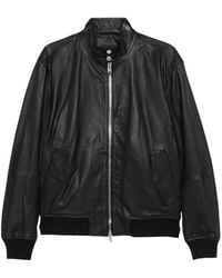 BOSS - Mock Collar Jacket - Lyst