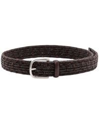 Orciani - Woven Buckle Belt - Lyst