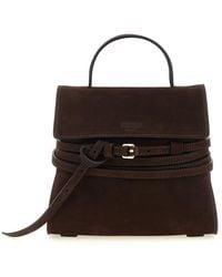 Moschino - Dark Tie Me Satchel - Lyst