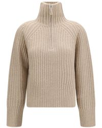 Allude - Turtle Neck Sweater - Lyst