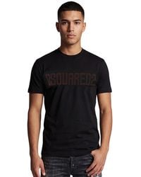 DSquared² - Regular Logo T-Shirt - Lyst