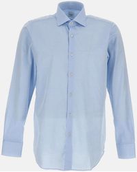 Bagutta - Classic Cotton Shirt - Lyst