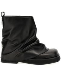 The Attico - Leather Ankle Boots Mini Robin - Lyst