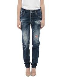 DSquared² - Regular Mid Rise Jeans - Lyst