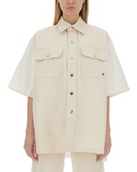 Stella McCartney - Oversized Solid Shirt - Lyst