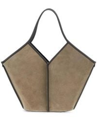 Hereu - Suede Large Tote - Lyst