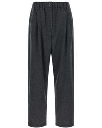Brunello Cucinelli - Wool Pants - Lyst
