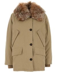 Prada - Shirt Collar Jacket - Lyst