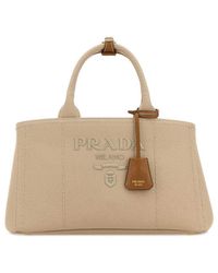 Prada - Cord Jardinière Large Satchel - Lyst