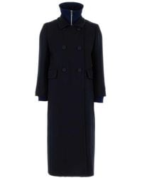 Prada - Turtle Neck Trench Coat - Lyst