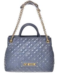 Love Moschino - Logo Medium Satchel - Lyst