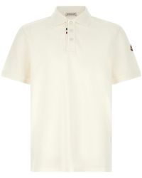 Moncler - Logo Patch Polo Shirt - Lyst
