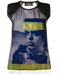 DSquared² - Layered Print T-Shirt - Lyst