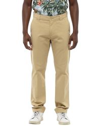 Woolrich - Regular Solid Trousers - Lyst