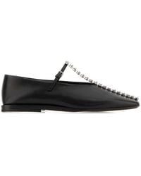 Jil Sander - Leather Ballerinas - Lyst