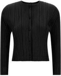 Pleats Please Issey Miyake - 'Monthly Colors: August' Cardigan - Lyst