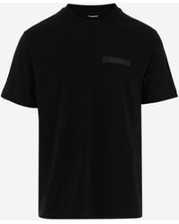 Jacquemus - T-Shirt With Logo Patch - Lyst
