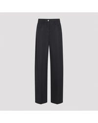Prada - Anthracite Virgin Wool Pants - Lyst