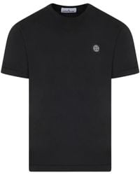 Stone Island - T-Shirt With Logo - Lyst