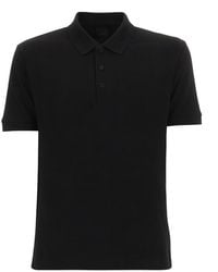 BOSS - Solid Shirt Collar Polo - Lyst