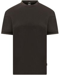 BOSS - Solid Crew Neck T-Shirt - Lyst