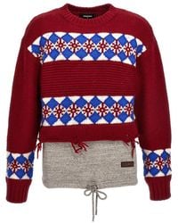 DSquared² - Jacquard Knit - Lyst