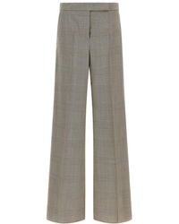Max Mara - Flared Flat Front Pants - Lyst