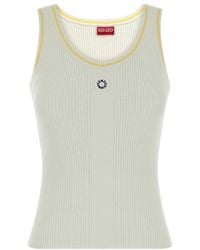 KENZO - Off Logo Round Neck Top - Lyst