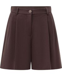 Pinko - Solid Shorts - Lyst
