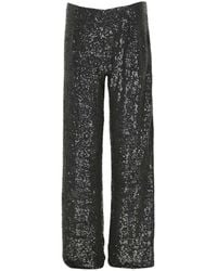 P.A.R.O.S.H. - Straight Flat Front Pants - Lyst