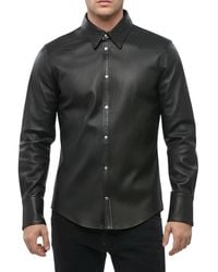 DSquared² - Slim Solid Shirt - Lyst