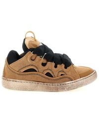 Lanvin - Lace Up Sneakers - Lyst