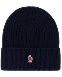 Moncler - Logo Beanie Cap - Lyst