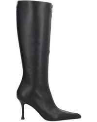 Alexander Wang - 85Mm Vera Zip-Detail Pointed-Toe Boots - Lyst