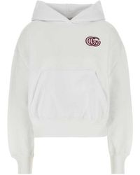 Gucci - Logo Hoodie - Lyst