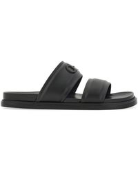 Ferragamo - Gancini Ornament Slides - Lyst