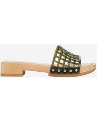 Vince - Wooden Sole Sandals - Lyst